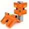 The Yan 270 foldable column level with vertical soft magnet for woodworking decoration and steel structure construction Horizontal ruler with tie straps orange 2PS