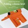 The Yan 270 foldable column level with vertical soft magnet for woodworking decoration and steel structure construction Horizontal ruler with tie straps orange 2PS