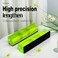 The Yan 2PCS highprecision leveling bubble extended three line horizontal bubble water level gauge for household use capable of 180 degrees in place turning 80x15X15mm greenmagnetism