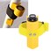 Fafeicy Adjustable Aluminum Rod Level with Bubble Level for 1125 Inch Diameter Rods Lightweight Portable Measurement Tool