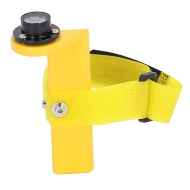 Fafeicy Adjustable Aluminum Rod Level with Bubble Level for 1125 Inch Diameter Rods Lightweight Portable Measurement Tool
