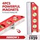 Arrow Fastener ARROW 63Inch Torpedo Level Magnetic Leveler with 0304590 Bubbles Topview Windows Aluminium Alloy Frame Dual Metric and SAE Scales