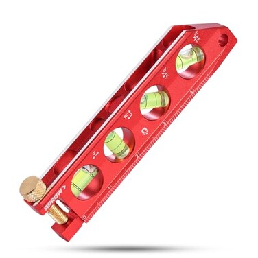 Arrow Fastener ARROW 63Inch Torpedo Level Magnetic Leveler with 0304590 Bubbles Topview Windows Aluminium Alloy Frame Dual Metric and SAE Scales