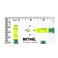 BETHEL 90180 Compact Level with Shatterproof Crosscheck Magnetic Bubble Mini Pocket Spirit Level for Picture Hanging Marking Measuring Instruments Layout tools 951351MM