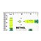 BETHEL 90180 Compact Level with Shatterproof Crosscheck Magnetic Bubble Mini Pocket Spirit Level for Picture Hanging Marking Measuring Instruments Layout tools 951351MM