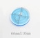 Chiloskit 66mm Bullseye Spirit Level Round Bubble Spirit Leveler Tool Rv AppliancesAccuracy 30 2mm Blue