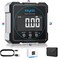 eSynic Digital Level Box 4Side Magnetic Digital Angle Gauge with 005 High Precision Large LCD Display Rechargeable IP54 Waterproof Inclinometer Aluminum Frame for WoodworkingConstruction