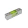 The Yan High precision aluminum alloy metal adjustable level bubble small square bar luminous magnetic length 90 hole pitch 78MM