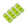The Yan High precision mini bubble double line small level bubble three line flat ball household level ruler can be turned 180 degrees Nonmagnetic 29 10 10mm4PCS