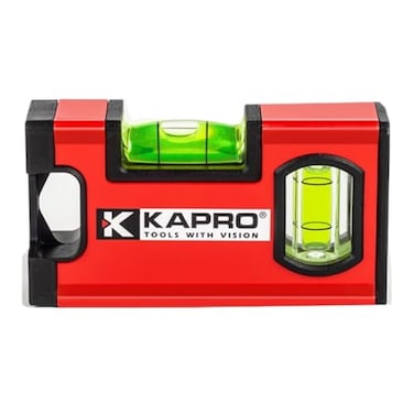 KAPRO Kapro 771M TWIN Magnetic Heavy Duty Toolbox Level For Leveling and Measuring Features VGroove and Magnet Base VPA Certified 4 Inch