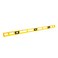 MAYES Mayes 10102 Polystyrene 4ft Level 48 Inch Level Made in the USA Contractor Plumber and Carpenter Tools Impact Resistant Frame Three Vials Accurate to 001 Inch Wont Scratch Work Surfaces
