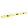 MAYES Mayes 10102 Polystyrene 4ft Level 48 Inch Level Made in the USA Contractor Plumber and Carpenter Tools Impact Resistant Frame Three Vials Accurate to 001 Inch Wont Scratch Work Surfaces