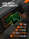 Mecurate Digital Level 157 with LCD Display 360 Angle Magnetic Digital Torpedo Level Vertical Horizontal Spirit Bubble Protractor for Construction Carpenter Craftsman Home Professional