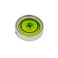 The Yan Mini Metal universal horizontal bubble water level level balance bubble level round 145x38mm Silver Green