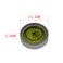 The Yan Mini Metal universal horizontal bubble water level level balance bubble level round 145x38mm Silver Green
