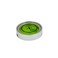 The Yan Mini Metal universal horizontal bubble water level level balance bubble level round 145x38mm Silver Green