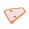 Paialco Mini Triangle T Level Tool 2 Bubbles Vertical Horizontal Orange 2PCS
