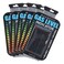 Msiud Propane Gas Level Indicator 5Pcs Reusable Propane Fuel Level Indicators Magnetic LPG Tank Gauge for Propane Butane Bottles for Grill Heater Camping