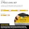 Stabila STABILA Type 196 Heavy Duty Level Set 48 inch and 16 inch Cat Number 37816