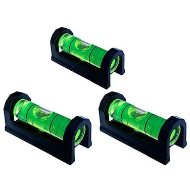 Taskar 3 Pack Mini Magnetic Spirit Level 37mm 1 12 For TV Mounts Etc