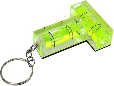 UMEI TType Mini LevelMagnetic Function of Level Instrument Platform can use Level Instrument Small Level Ruler Level Bubble Bead With keychain