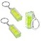 SIZIKJXGHWYI 3Pcs Keychain Spirit Bubble Level Mini Pocket Tool 15x15x40mm Spirit Levels Measuring Layout Tools