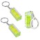 SIZIKJXGHWYI 3Pcs Keychain Spirit Bubble Level Mini Pocket Tool 15x15x40mm Spirit Levels Measuring Layout Tools