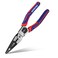WORKPRO 6in1 Needle Nose Pliers 8 Inch Multipurpose Long Nose Pliers with Wire StripperCrimperCutter Function Premium HeavyDuty CRV Steel Hand Tool Plier for Home Crafts
