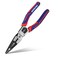 WORKPRO 6in1 Needle Nose Pliers 8 Inch Multipurpose Long Nose Pliers with Wire StripperCrimperCutter Function Premium HeavyDuty CRV Steel Hand Tool Plier for Home Crafts