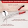 LEONTOOL 13 Inch Long Reach XL Pivot Ring Nose Pliers with Serrated Jaw for Hard to Reach Spaces