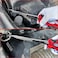 LEONTOOL 13 Inch Long Reach XL Pivot Ring Nose Pliers with Serrated Jaw for Hard to Reach Spaces