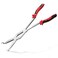 LEONTOOL 13 Inch Long Reach XL Pivot Ring Nose Pliers with Serrated Jaw for Hard to Reach Spaces