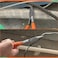 LEONTOOL 9 Inch Long Nose Pliers with Crimper Wire Cutter and Serrated Jaw Offset Pistol Grip Ideal for Fishing and Tight Spaces