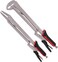 Monster &amp; MonsterMaster Long Reach Pliers Set 15 Inch Extra Long Needle Nose Plier Set Includes 90 degree corner 45Bent Nose Pliers Plier Tool Set for Narrow Spaces 2Pcs