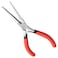 Outeels Needle Nose Pliers 6 Inch Precision Pliers with Extra Long Tapering and NonSerrated Jaws for Jewelry Making Bending Wire and Small Object Gripping Pack 1