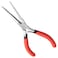 Outeels Needle Nose Pliers 6 Inch Precision Pliers with Extra Long Tapering and NonSerrated Jaws for Jewelry Making Bending Wire and Small Object Gripping Pack 1