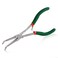 SPEEDWOX Mini Long Nose Pliers with Serrated Jaw Long Reach Needle Nose Pliers for Jewelry Making Bending Wire Small Object Gripping