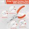 ValueMax 6Piece Pliers Set Includes 6 Inch 434 Inch Long Nose 6 414 Inch Diagonal 6 Slip Joint 8 Groove Joint Pliers Dipped Handle for DIY Home Use