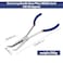 WISEPRO Long Reach Pliers 11 Inches 45 Degree Angle Long Needle Nose Pliers for Narrow Spaces and Limited Areas