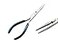 OdontoMed2011 8 Stainless Steel Needle Nose Fishermans Pliers Fisherman Plier With Vinyl Grips