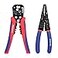 WORKPRO Wire Stripper Set 8Inch MultiTool Stripper and 8Inch SelfAdjusting Wire Stripper Set for Stripping Cutting and Crimping