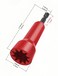 SATONBEYI 2 Pcs Wire Nut TwisterWire Twister Tool for DrillWire Nut Twister for Drill with 14 Chuck to Enhanced Wiring EfficiencyRed