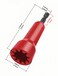 SATONBEYI 2 Pcs Wire Nut TwisterWire Twister Tool for DrillWire Nut Twister for Drill with 14 Chuck to Enhanced Wiring EfficiencyRed