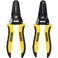 DOWELL 1022AWG2230AWG Wire Stripping Tool Wire Stripper Cutter Pliers Tool MultiFunction Hand Tool for Electrician Craftsmanship 2Piece