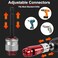 Eewudwok Drill Wire Stripper Cutter 254060 SQ Cable Stripping Tool With Wrench Ajustable Wire Stripping Drill Attachment for Hand Crank Drill 1 set