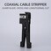 KELUSHI Fiber Optic Tool 45165 Fiber Loose Tube Transverse Fiber Optic Buffer Tube Coaxial Cable Stripper Coax Stripping Hand Tool