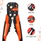 Jolitee HandyCraft 5in1 Wire Stripper Cutter Crimper Automatic Stripping Tool for 1024 AWG Electrical Wires MultiFunction Precision Hand Tool