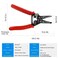 JRready ACTWS30 Wire Stripper Stripping Clamping Accessory Tool 1018AWG Solid 1220AWG Stranded Electronic System Connector Application Multi Function Precise stripper Tool