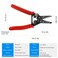JRready ACTWS30 Wire Stripper Stripping Clamping Accessory Tool 1018AWG Solid 1220AWG Stranded Electronic System Connector Application Multi Function Precise stripper Tool
