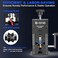 KOONE Manual Wire Stripping Machine 006118 inch Wire Stripper for Drill Copper Wire Stripping Machine for Scrap Wire with 3 Feed Hole Plates Cable Stripper Tool for Leftover Cable Recycling